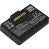 TECHTEK Batteria 2200mAh compatibile con [Zebra] ZA310, ZQ300, ZQ310, ZQ310 Plus 2, ZQ320, ZR328 sostituisce BTRY-MPM-22MA1-01, P1083277, P1083277-002