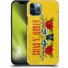 Head Case Designs Licenza Ufficiale Guns N' Roses Pistola Vintage Custodia Cover Dura per Parte Posteriore Compatibile con Apple iPhone 12 / iPhone 12 PRO
