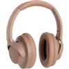 CREATE / HEADPHONES ANC STUDIO/Cuffie wireless over-ear moka/Cancellazione del rumore, pieghevoli, bluetooth, ricarica rapida USB-C, 4 microfoni, 20W
