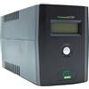 ELSIST NEMOLCD 1600VA 600W 2 IEC 2 SCHUKO