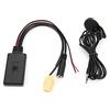 CHICIRIS Adattatore AUX, Facile Operazione 5.0 Cavo AUX DC12V con Microfono di Ricambio per 500 Grande Punto Qubo Fiorino per Auto