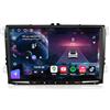 Erisin 9 Schermo IPS Qualcomm 8-Core 8GB+128GB Android 16 Autoradio GPS Navigatore per VW Golf 6 Golf 5 Polo Passat T5 Touran Tiguan SEAT Skoda CarPlay Android Auto Bluetooth 5,1 DSP Wifi 4G DAB+ USB