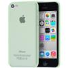 doupi UltraSlim Custodia per iPhone 5C, Satinato fine Piuma Facile Mat Semi Trasparente Cover, Verde