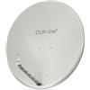 DUR-line Select - Parabola satellitare in alluminio, 75 cm/80 cm