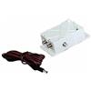 HDME Alimentazione amplificata 20dB 12V / 24V di Antenna TNT Omni Trinappe - 1 ingresso 2 uscite per campeggio auto caravan camion barca
