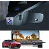Fitcamx Dashcam anteriore e posteriore 2160P+1080P adatta per Seat Leon MK3 MK4 2017-2024 (HD2-6108), OEM 4K UHD WiFi, registrazione loop, G-Sensor, WDR, Plug & Play, Nero, 128GB