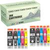 AUNNSY Sostituzione compatibile per EPSON 26XL T2621 T2631 T2632 T2633 T2634 cartucce inchiostro per XP-600 XP-605 XP-700 XP-800 8 pack