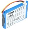 vhbw batteria compatibile con Garmin Camper 660 LMT-D navigatore GPS (750mAh, 4,2V, Li-Poly)