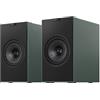 KEF Coda W Diffusori da scaffale HiFi wireless, Moss Green | Bluetooth 5.4 aptX Lossless | Compatibili con giradischi, TV, PC, laptop e altro | Musica | TV e Home Cinema | Gaming