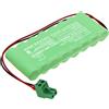 TECHTEK Batteria 1200mAh compatibile con [Dorma] ADT006, ADT007, ES100, ES90 sostituisce 300011, 80100302, ATD007, MGN0208, TO1007