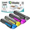 Inkadoo Toner compatibile per Kyocera TK-580 contiene 4 cartucce toner Multipack ECOSYS P 6021 CDN FS-C 5150 DN circa 11.900 pagine cartuccia toner toner