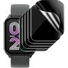 KARYLAX - Protezione schermo anti-spia, morbida, anti-graffio, pellicola protettiva per filtro privacy compatibile con Amazfit Bip 6 (pacchetto x6)