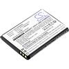 TECHTEK Batteria 1100mAh compatibile con [Nokia] 5710, 5710 XA DS, TA-1482, per [AT&T] ATTEA211101, Cingular Flex, Flex 4G LTE Flip, per [Cingular] ATTEA211101, 4G LTE Flip sostituisce BPACD00001B, H