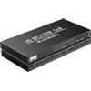 LinSeek 4K 1x8 HDMI Splitter 1 in 8 Out-8 Port Powered hdmi Splitter Multi Monitor Uscite Supporto 4Kx2K @30Hz 3D per progetto/ufficio/proiettore/HDTV/PS4