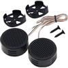 DriSentri Tweeter per auto, 2 altoparlanti da 500 W ad alta efficienza, mini cupola, per sistema audio auto