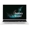 SAMSUNG Galaxy Book2 Laptop, Ultrafino, 15.6 FHD LED, Intel Core i5 di dodicesima generazione, Intel® Iris® Xe, RAM 16GB LPDDR4x, 256GB NVMe SSD, Windows 11 Pro, Silver