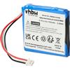 vhbw batteria compatibile con TomTom Start 25, 4EN42, 20, 4EN52, 4EN.001.02 navigatore GPS (700mAh, 3,7V, Li-Ion)