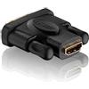 PureLink PI010 Adattatore di serie certificato ad alta velocità DVI/HDMI, attacco DVI-D 24+1, su presa HDMI A