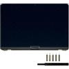FTDLCD® Display LCD da 13,6 pollici a LED LCD Screen Retina, per Apple MacBook Air M3 A3113 2024 EMC 8611 Mac15,12 2560x1664 (grigio siderale)
