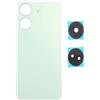 Generico Copri Batteria compatibile con XIAOMI REDMI 13C 4G 23100RN82L 23106RN0DA / Poco C65 retro Posteriore Back Cover Scocca in plastica + lente fotocamera + biadesivo (Green)