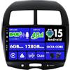 BXLIYER SXAUTO『Built-in 4G / DAB』Android 15-6G+128G Autoradio Per Mitsubishi ASX (2010-2019) - Senza fili CarPlay/Android Auto LED Camera + MIC - Fast-boot Volante 360-CAM HDMI WIFI 2 Din IPS 10.1 Pollici