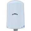 Glomex - Antenna TV/DAB/FM Mizar AGC Ultra Compatta Ø14cm (Bianco), Modello V9128AGC - Amplificatore Automatico, Polarizzazione H/V, Kit Cavi e Basi, Per Barche - Ricezione Semplice e Discreta