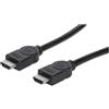 Manhattan 1m, HDMI/HDMI cavo HDMI HDMI tipo A (Standard) Nero - Cavi HDMI (HDMI/HDMI, 1 m, HDMI tipo A (Standard), HDMI tipo A (Standard), 10,2 Gbit/s, Nero)