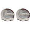TEKLIGHT SPEDIZIONE CORRIERE 24/48h 2 Pezzi Batteria VL2020 3V 90° Riparazione Chiave compatibile per BMW Serie 1 3 5 6 7 M3 M5 X3 X5 E46 E90 E91 E92 E93 MINI R50 R52
