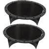 LOLIPPYY Protezione Casse Acustiche Cover Protettiva Altoparlanti Plastico per Speaker da 6,5 Pollici, 2 Pezzi Resistenti all Acqua per Auto