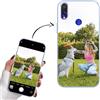 Yoedge Cover Personalizzata per Xiaomi Redmi Note 7 6,3 Personalizzato con Foto Immagine Testi Disegni Custodia Personalizzabile Regalo Album Personalizzabili Blu per Redmi Note 7