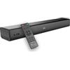 TECHMADE Soundbar TV 2.1 con Subwoofer Integrato - Potenza Max 80W - Bluetooth, Ingressi HDMI ARC/AUX/Ottico - Audio Potente, Bassi Profondi - Compatta, installazione Anche su Parete