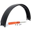 xperTEK Fascia di ricambio per archetto per cuffie Beats Solo 3 Wireless e Solo 2 Solo3 (Defiant Black-Rosso)