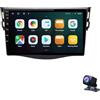 KGAIXN 9 Autoradio Android 15 per Toyota RAV4 2007-2011 CarPlay & Car Stereo Multimedia Player con GPS WiFi BT USB FM Mirror Link SWC telecamera posteriore(4+64G)