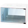 Techly Professional 026159 Vetro di Ricambio per Armadio Rack 19 a Muro 6U Trasparente