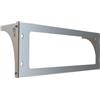 Stalflex Montaggio a parete Armadio Rack 19 Pollici 2U - Ripiano Rack Realizzato in Acciaio - Rack e Armadietti per Apparecchiature di Rete - Capacità di peso di 80 kg