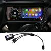Rudyness Adattatore wireless CarPlay per moto compatibile con Harley Touring 117 121 Street Road Glide FLHX FLTR 2024 2025 2026 (2023-2026)