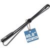 ABBREE Antenna tattica pieghevole da 48,8 pollici per sport all'aria aperta, Dual Band, 2 m/70 cm, 144/430 MHz, antenna per radio bidirezionale Baofeng UV-5R UV-82 BF-F8HP GT-3TP Quansheng UV-K5 Ham