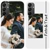 Yoedge Custom Cover Personalizzata Custodia per Samsung Galaxy A15 4G/5G 6,5 con Foto Testi Disegni, TPU Silicone Personalizza Case con Immagine, Personalizzabili Case per Samsung A15, Bianco