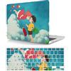 HLAAJJX Custodia per Macbook Pro 15 pollici 2015 2014 2013 2012 Pubblicazione Modello A1398 con display Retina, Copertina Rigida in Plastica Protettiva e Tastiera Cover, Ragazza e ragazzo