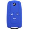 mt key Key Soft Case Cover protettiva per auto blu per Honda Accord Jazz Civic CR-V