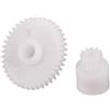 Ukbzxcmws 1Set Ingranaggi Per Radio Cassette Tape Player KX-79cw Registratore Gomma Gear Ricambio Gear Per Registratore a Nastro Lettore di Deck Cassette