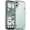 TINGYR Cover Compatibile con Nothing CMF Phone 1, Custodia protettiva antigraffio Crystal Clear TPU+Acrilico, Custodia Cover Compatibile con Nothing CMF Phone 1.(trasparente Grigio)