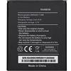Audiosystem Batteria Per Wiko Freddy Rainbow Lite Jam 3g Bloom Barry Bat-5222 2000mah