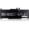 HUBEI BTY-M49 Sostituzione della batteria del laptop per MSI Prestige 14 A10SC-009 i7-10710U Series(11.4V 52.4Wh)