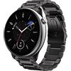 Blueshaweu Cinturino per Amazfit GTR Mini Smartwatch, Cinturino in Acciaio Inossidabile Compatibile con Amazfit GTR Mini Smartwatch (nero)