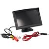 Honseadek Monitor di retromarcia per auto AHD 1080P da 5 pollici con kit telecamera posteriore per veicolo per assistenza al parcheggio, con impermeabilità IP67/IP68 e visione grandangolare