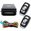 MASO Style4 - Kit per chiusura centralizzata dell'auto con telecomando, universale, con scatola di controllo, 2 telecomandi di ricambio per chiusura centralizzata dell'auto