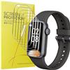 Blueshaweu Pellicola protettiva compatibile con IMFRCHCS Smartwatch B6 1.47, HD trasparente, pellicola protettiva flessibile in TPU [6 pezzi] per smartwatch IMFRCHCS B6 (trasparente)