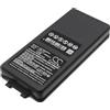 TCTK TECHTEK Batteria 2000mAh compatibile con [AOR] AR-DV10, per [Yaesu] FTA-450L, FTA-550L, FTA-750L, FTA-85L sostituisce BP-10, SBR-12Li, SBR-39Li