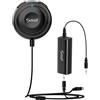 Smof Kit Bluetooth per auto, adattatore AUX Bluetooth per auto con isolatore di rumore di loop di terra per parlare in vivavoce e musica in streaming, ricevitore Bluetooth Wireless